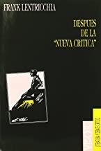 DESPUES "NUEVA CRITICA" | 9788477747055 | LENTRICCHIA, FRANK