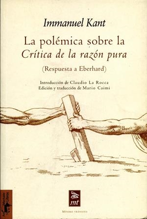 POLÉMICA SOBRE LA “CRÍTICA DE LA RAZÓN PURA”, LA | 9788477747581 | KANT, IMMANUEL