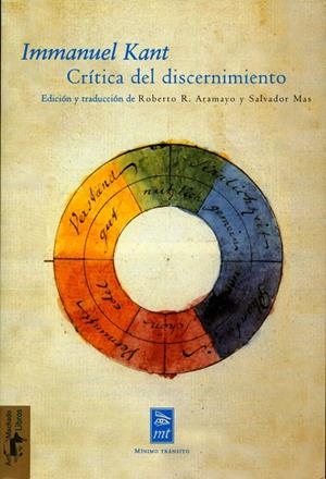CRÍTICA DEL DISCERNIMIENTO | 9788477747666 | KANT, IMMANUEL