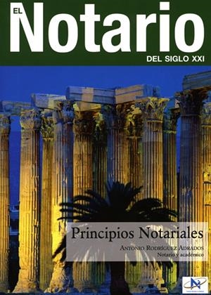 PRINCIPIOS NOTARIALES | 9788477749929 | RODRIGUEZ ADRADOS, A.