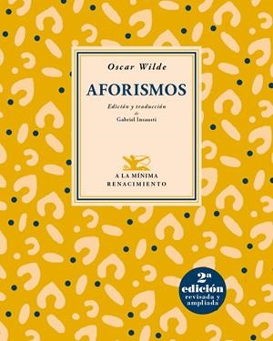 AFORISMOS (2ED) | 9788417550943 | WILDE, OSCAR