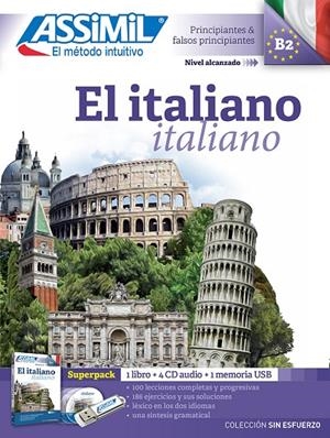 ASSIMIL ITALIANO. LIBRO DEL ALUMNO + CD4 + USB | 9782700581072
