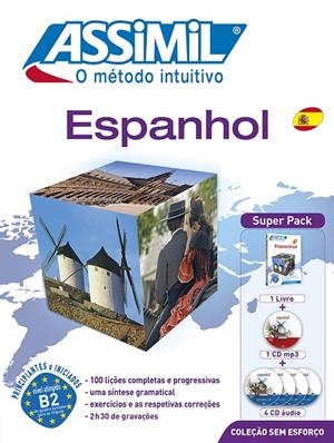 O METODO ASSIMIL ESPANHOL. LIBRO ALUMNO + 4 CD + CD MP3 | 9782700581027