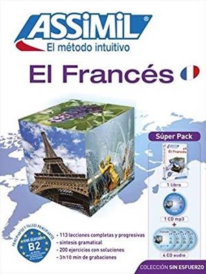 ASSIMIL FRANCÉS SIN ESFUERZO (PACK LIBRO+4 CD) | 9788496481664