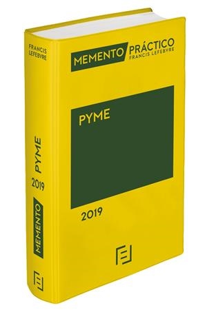 MEMENTO PYME 2019 | 9788417794255 | LEFEBVRE-EL DERECHO