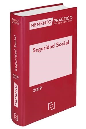 MEMENTO SEGURIDAD SOCIAL 2019 | 9788417794033 | LEFEBVRE-EL DERECHO