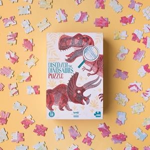 PUZZLE DISCOVER THE DINOSAURS 200 PECES | 8436530169108