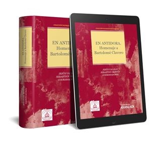EN ANTIDORA. HOMENAJE A BARTOLOME CLAVERO (DUO) | 9788413094816 | MARTIN, SEBASTIAN / VALLEJO, JESÚS