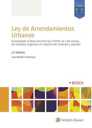LEY DE ARRENDAMIENTOS URBANOS | 9788490903766 | MARTÍN CONTRERAS, LUIS