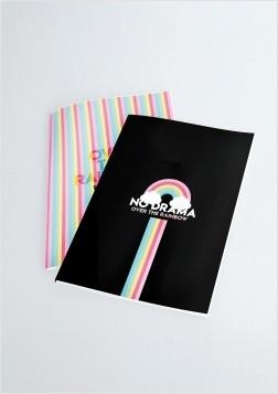 PACK 2 CUADERNOS COSIDOS LA VECINA RUBIA ARCOÍRIS | 8432715112938