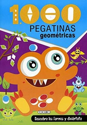 1000 PEGATINAS GEOMÉTRICAS (MONSTRUOS) | 9788417489038