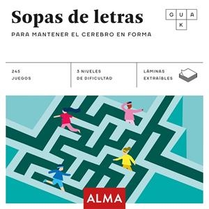 SOPAS DE LETRAS, PARA MANTENER EL CEREBRO EN FORMA | 9788417430665 | VV.AA.