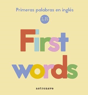 FIRST WORDS | 9788467934588 | LEMON RIBBON STUDIO
