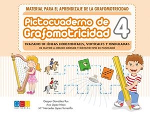 PICTOCUADERNO DE GRAFOMOTRICIDAD 4 | 9788417201692 | GONZÁLEZ RUS, GASPAR