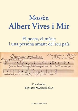 MOSSÈN ALBERT VIVES I MIR | 9788413031026 | MARQUÈS SALA, BENIGNE