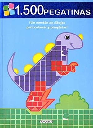 1500 PEGATINAS (AZUL) | 9788490379820