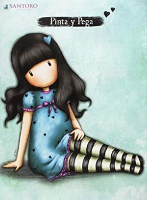 GORJUSS. CUADERNO PINTA Y PEGA AZUL | 9788427870222