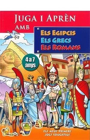 JUGA I APRÉN AMB ELS EGIPCIS, ELS GRECS, ELS ROMANS | 9788492447176 | HANNA BOU, NADIA