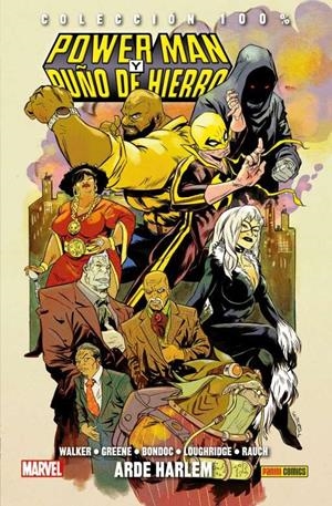 100% MARVEL HC. POWER MAN Y PUÑO DE HIERRO 03 : ARDE HARLEM | 9788491672906 | WALKER, DAVID F. / GREENE, SANFORD