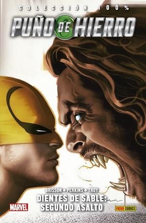 100% MARVEL HC. PUÑO DE HIERRO 02 : DIENTES DE SABLE : SEGUNDO ASALTO | 9788491676881 | PERKINS, MIKE / BRISSON, ED
