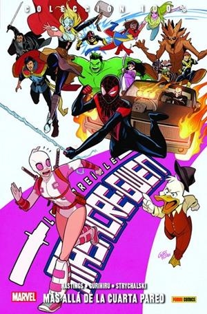 100% MARVEL. LA INCREÍBLE MASACRE-GWEN 04 : MÁS ALLÁ DE LA CUARTA PARED | 9788491676720 | GURIHIRU / HASTINGS, CHRIS / STRYCHALSKI, IRENE