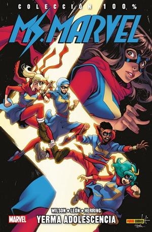 100% MARVEL. MS. MARVEL 08 : YERMA ADOLESCENCIA | 9788491675983 | WILSON, G. WILLOW / LEÓN, NICO