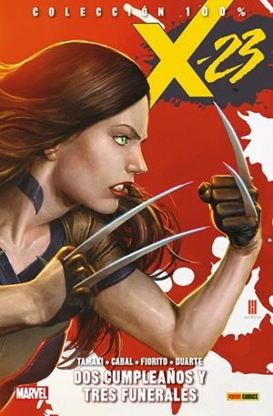 100% MARVEL. X-23 01 : DOS CUMPLEAÑOS Y TRES FUNERALES | 9788491678502 | TAMAKI, MARIKO