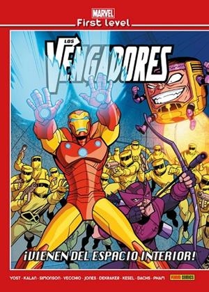 MARVEL FIRST LEVEL 12 : LOS VENGADORES: ¡VIENEN DEL ESPACIO INTERIOR! | 9788491678397 | YOST, CHRIS / KESEL, KARL