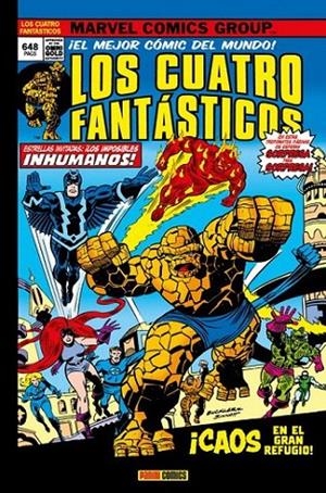 MARVEL GOLD. LOS CUATRO FANTÁSTICOS 08 : ¡CAOS EN EL GRAN REFUGIO! | 9788491674467 | PÉREZ, GEORGE / THOMAS, ROY