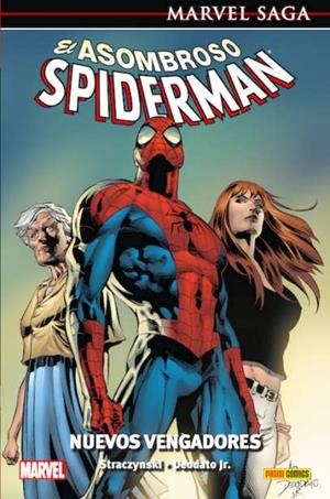 MARVEL SAGA 22. EL ASOMBROSO SPIDERMAN 08 : NUEVOS VENGADORES | 9788490948033 | STRACZYNSKI, J. MICHAEL / DEODATO JR., MIKE