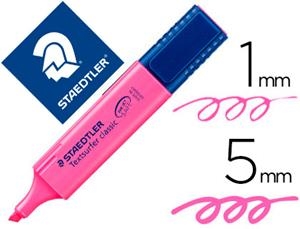 MARCADOR FLUORESCENT STAEDTLER ROSA | 4007817304686