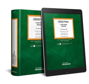 CODIGO PENAL Y LEYES PENALES ESPECIALES [2019] | 9788491529989 | MORALES GARCIA, OSCAR