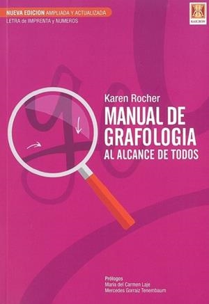 MANUAL DE GRAFOLOGÍA AL ALCANCE DE TODOS | 9788494788390 | ROCHER, KAREN