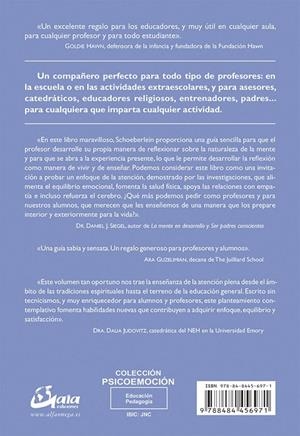 MINDFULNESS PARA ENSEÑAR Y APRENDER | 9788484456971 | SCHOEBERLEIN, DEBORAH / SHETH, SUKI