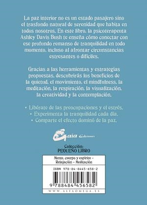 PEQUEÑO LIBRO DE LA PAZ INTERIOR, EL | 9788484456582 | DAVIS BUSH, ASHLEY