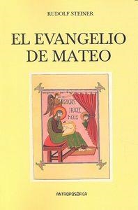EVANGELIO DE MATEO, EL | 9789876820677 | STEINER, RUDOLF