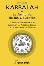 KABBALAH O LA ARMONIA DE LOS OPUESTOS | 9788479103408 | COLVILLE, W. J.