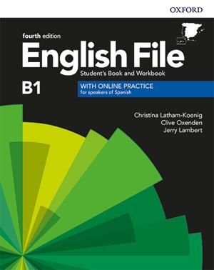 ENGLISH FILE B1 STUDENT'S + WORKBOOK WITH KEY PACK (4TH EDITION) | 9780194058063 | LATHAM-KOENIG, CHRISTINA/OXENDEN, CLIVE/LAMBERT, JERRY
