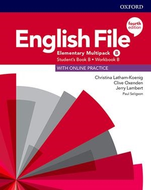 ENGLISH FILE ELEMENTARY MULTIPACK B (4TH EDITION) | 9780194031516 | LATHAM - KOENIG, CHRISTINA/OXENDEN, CLIVE/LAMBERT, JERRY