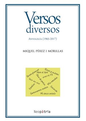 VERSOS DIVERSOS | 9788416833504 | PÉREZ I MORILLAS, MIQUEL