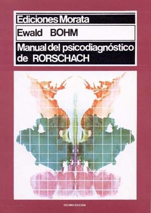 MANUAL PSICODIAGNOSTICO DE RORSCHACH | 9788471121127 | BOHM, EWALD