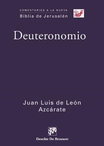 DEUTERONOMIO | 9788433023599 | DE LEÓN AZCÁRATE, JUAN LUIS