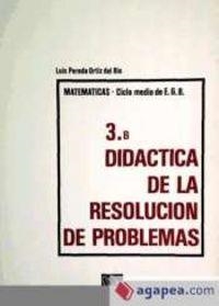 DIDÁCTICA DE LA RESOLUCIÓN DE PROBLEMAS | 9788433007032 | PEREDA, LUIS