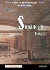 TEMARI SUBALTERNS CONSORCI DE BIBLIOTEQUES AJUNTAMENT BARCELONA | 9788499435367