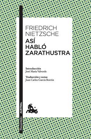 ASÍ HABLÓ ZARATUSTRA | 9788408176534 | NIETZSCHE, FRIEDRICH