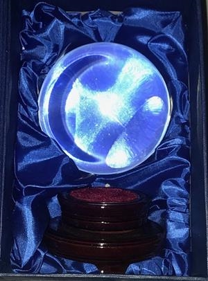 BOLA DE CRISTAL 12 CM DE DIAMETRO | 8888888880127