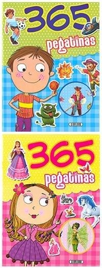 365 PEGATINAS DE HADAS / PIRATAS (2 TÍTULOS DE PEGATINAS) | 9788490052006