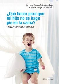 QUÉ HACER PARA QUE MI HIJO NO SE HAGA PIS EN LA CAMA | 9788481989342 | RUIZ / ZARAGOZA