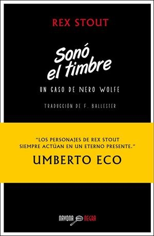 SONÓ EL TIMBRE | 9788492840823 | STOUT, REX