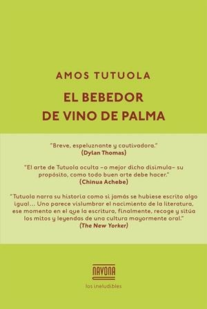 BEBEDOR DE VINO DE PALMA, EL | 9788416259434 | TUTUOLA, AMOS